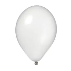 Globos latex 12" Blanco x 10