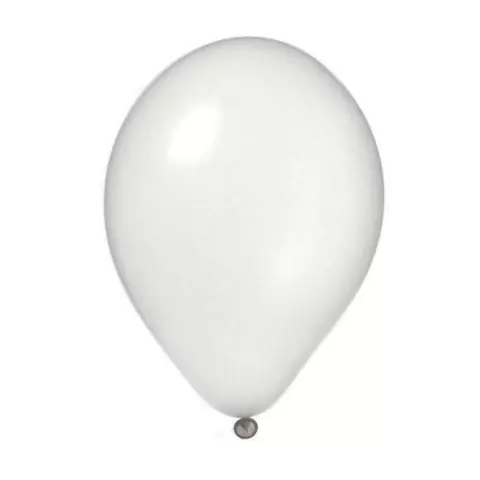 Globos latex 12" Blanco x 10