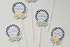Toopers Autitos para cupcakes x12