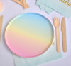 PLATO POLIPAPEL PARTYFULL X 10 UNDADES
