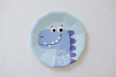 Plato Dinosaurio Grande x 4 en internet