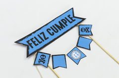 TOPPER TORTA "BELGRANO" - comprar online
