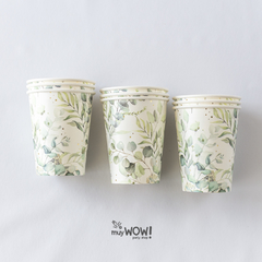 VASO HOJITAS VERDES