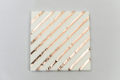 SERVILLETAS "TWISTER ROSE GOLD"