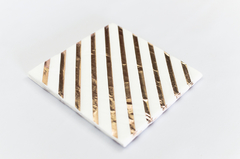 SERVILLETAS "TWISTER ROSE GOLD" - comprar online