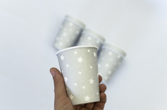 Vasos Stars Gris - comprar online