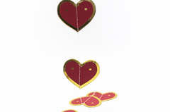 GUIRNALDA CORAZON ROJA - comprar online