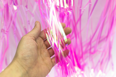 CORTINA IRISDICENTE ROSA en internet