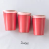 vaso laminado rojo