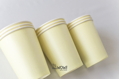 vaso amarillo pastel - comprar online