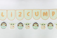Set guirnaldas x 2 "Baby Yoda" - comprar online