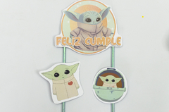 Topper torta "baby yoda" - comprar online