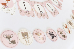 Set 2 Guirnaldas "Animalitos del Bosque Boho" - comprar online
