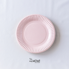 Plato Rosa pastel