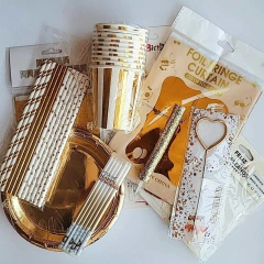 PARTY BOX GLITTER GOLD - Muy WOW!