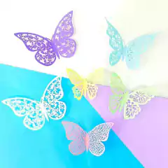 SET MARIPOSAS x 12 UNIDADES - Muy WOW!