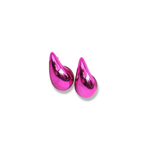 Aros GOTA FUCSIA