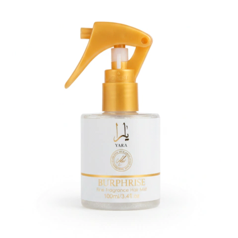 BRUMA ARABE CON BRILLOS PARA CABELLO "yara moi"