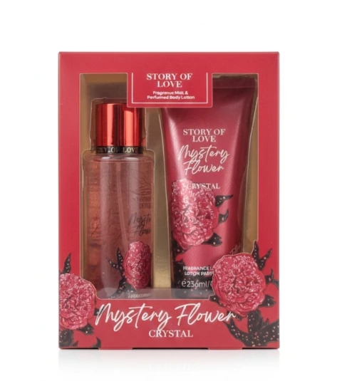 BOX BODY SPLASH + CREMA "MYSTERY FLOWER"