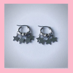 Argollas con Estrellitas