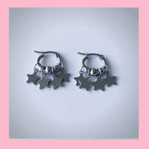 Argollas con Estrellitas