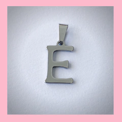 Iniciales en Acero Quirurgico - tienda online