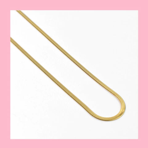 Cadena Cola de Raton Chata