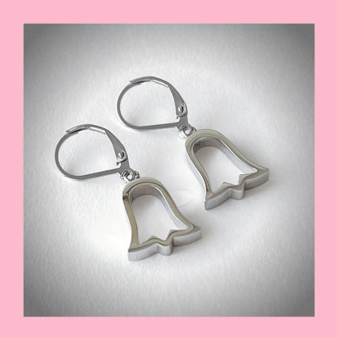 Aros Colgantes Campana Hueca