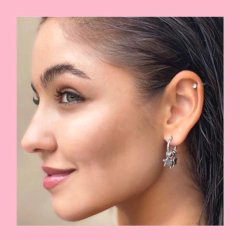 Argollas con Estrellitas - comprar online