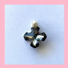 Dije de Cruz Griega de Cristal de 18 mm