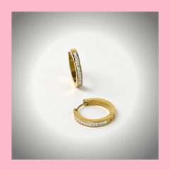 Argollas Cubanas con Brillo - comprar online