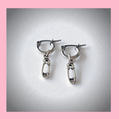 Argollas Alfiler de Gancho