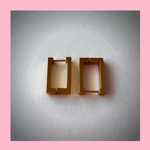 Argollas Cubanas Rectangulo