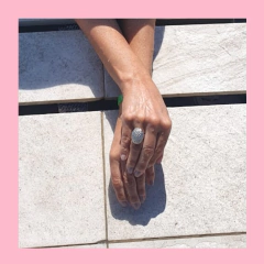 Anillo Oval con Diseño Original - comprar online