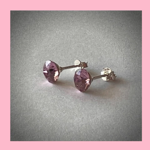 Aros Cristal y Plata