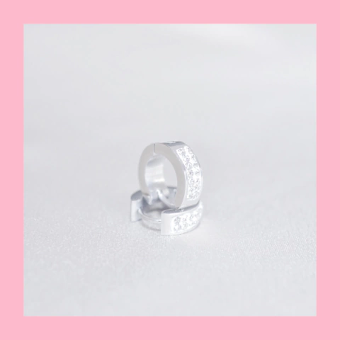 Argollas Cubanas con Brillitos