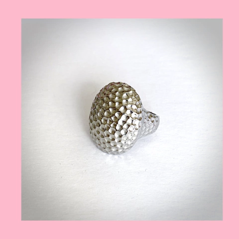 Anillo Oval con Diseño Original