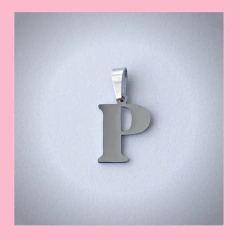 Iniciales en Acero Quirurgico - Michele Joyas