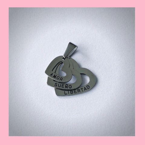 Dije de Corazones con Palabras