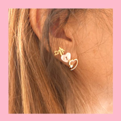 Aros de Corazon y Estrella - comprar online