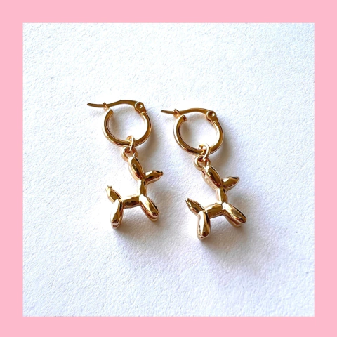 Argollas Perro Globo