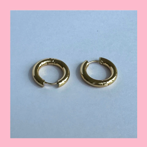 Argollas Cubanas Gruesas