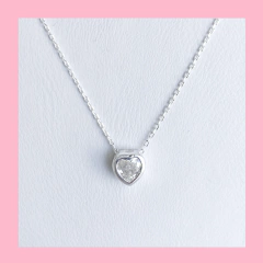 Cadena de Plata con Dije de Corazón