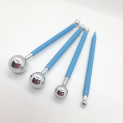 Set de bolillos metálicos grandes