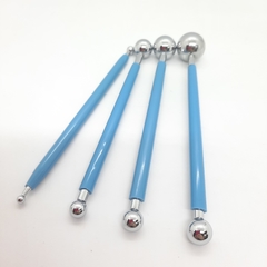 Set de bolillos metálicos grandes - comprar online