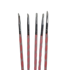 Set de pinceles de goma rosas - comprar online