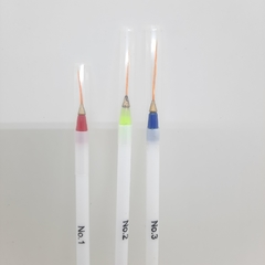 Set de pinceles Nail Art largos