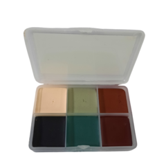 Imagen de Smart palette de 6 colores HZR - maquillaje cremoso