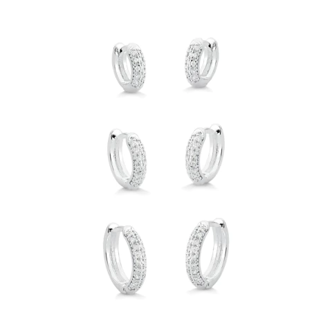 Argolinha Duas fileiras Cravejada (selecione o tamanho)