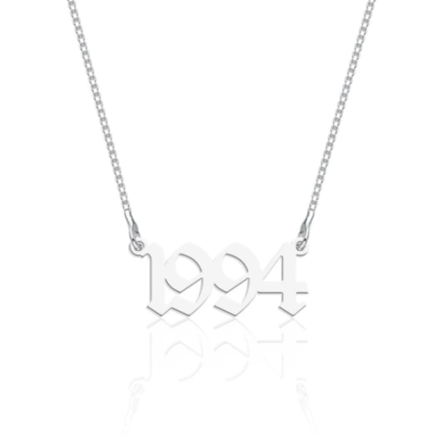 Colar Data Personalizado Prata 925 - comprar online